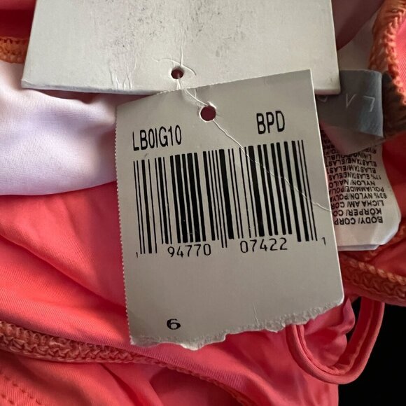 LA BLANCA Laddered Mio One-Piece Swimsuit (US/6) - Picture 4 of 4